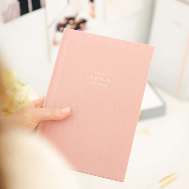 Sugar Paper | Essential Journal, Rose Linen (Pink) | Maisonette