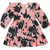 Mini Long Sleeve Blaire Dress, Garnet Rose Multi - Dresses - 1 - thumbnail