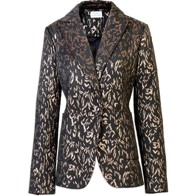 Women's Jared Jacket, Black/Bronze - Blazers & Sport Coats - 1