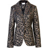 Women's Jared Jacket, Black/Bronze - Blazers & Sport Coats - 1 - thumbnail