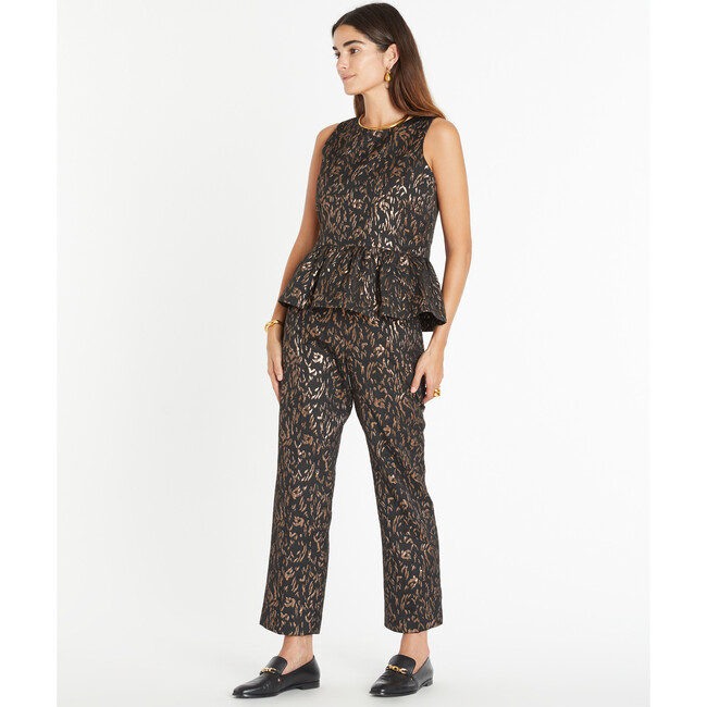Women's Kian Pant, Black/Bronze - Pants - 3