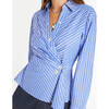 Women's Orla Top, Deep Marina - Blouses - 3