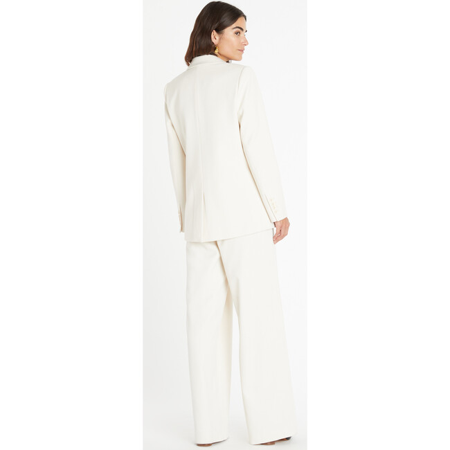 Women's Lewis Jacket, Cream - Blazers & Sport Coats - 4