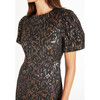 Women's Antonella Dress, Black/Bronze - Dresses - 4
