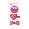 Lover Babe Clip Set, Multi - Hair Accessories - 1 - thumbnail