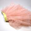 Gold Band Layered Frill Tutu Skirt, Pale Pink/Gold - Skirts - 4