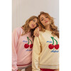 Women's Ma Cherie Crew Neck Sweatshirt, Yellow - Sweatshirts - 2