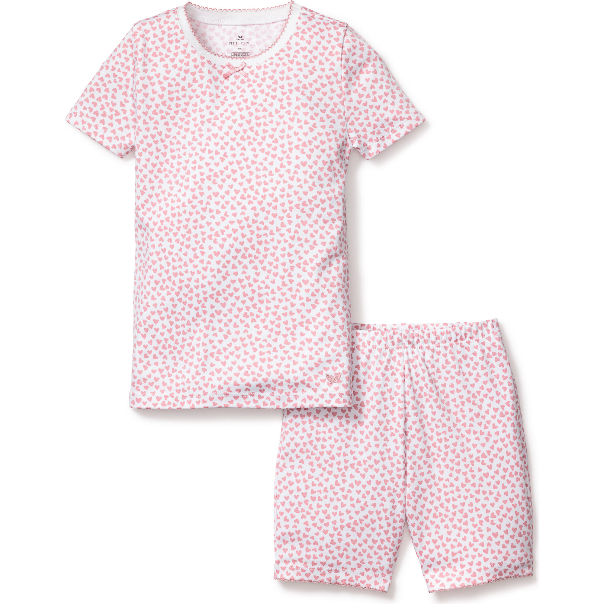 Snug Fit Short Set, Sweethearts - Pajamas - 1
