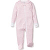 Pima Cotton Romper Footie, Sweethearts - Footie Pajamas - 1 - thumbnail