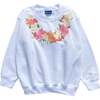 Lei Sweatshirt, White - Sweatshirts - 1 - thumbnail