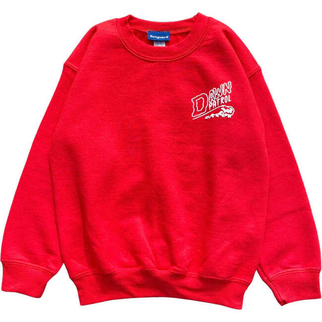 Dawn Patrol Sweatshirt, Red