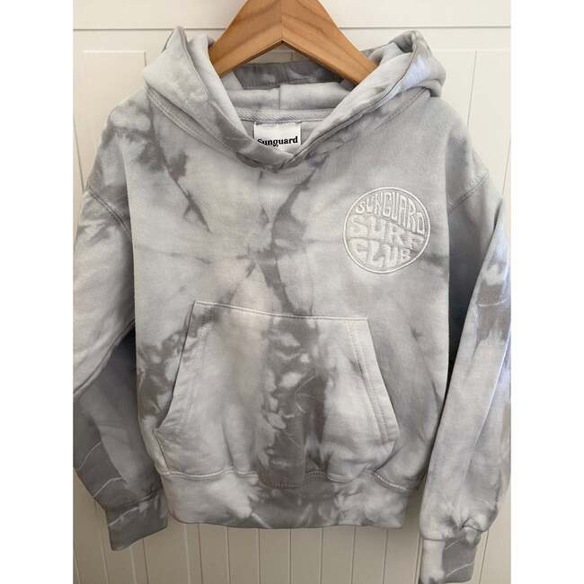 Surf Club Tie Dye Hoodie, Storm - Sweatshirts - 2