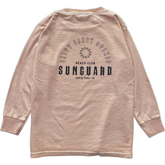 Beach Club Long Sleeve Tee, Sand - Sweatshirts - 3