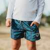 Henry Swim Trunks, Dark Monstera - Swim Trunks - 2