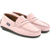 Penny Mocassins, Pink Smooth Leather - Loafers - 3