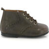 Oxford Boots, Dark Brown Soft Nappa Leather - Boots - 1 - thumbnail