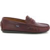 Penny Mocassins, Burgundy Pull Up Leather - Loafers - 1 - thumbnail