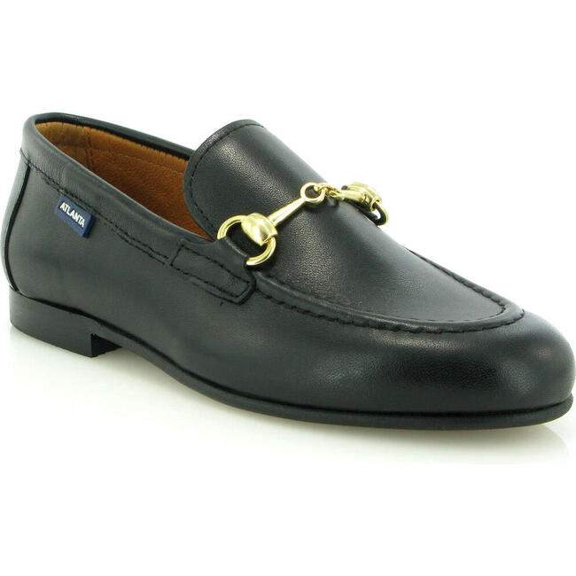 Teresa Buckle Loafers, Black - Loafers - 2