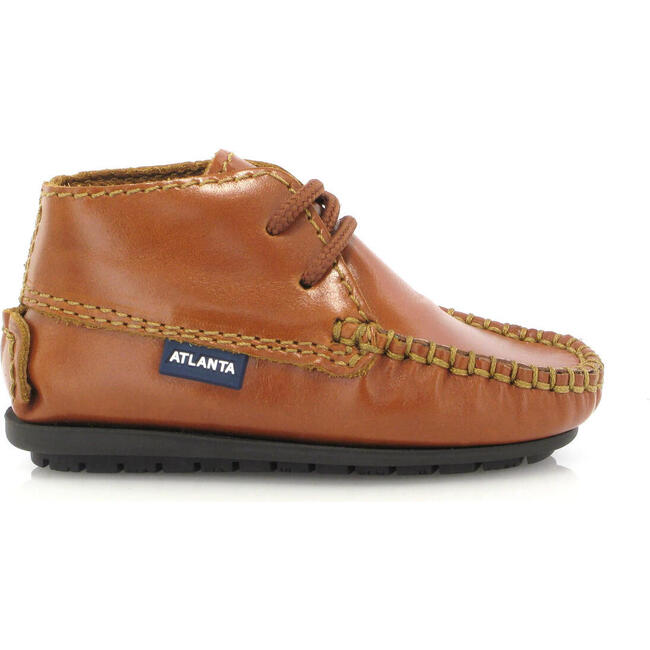 Moccasin Boots, Camel Sierra Antik