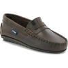 Penny Mocassins, Dark Brown Pull Up Leather - Loafers - 2