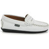 Penny Mocassins, White Printed - Loafers - 1 - thumbnail