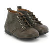 Oxford Boots, Dark Brown Soft Nappa Leather - Boots - 3