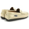 Patent Leather Penny Mocassins, Beige - Loafers - 4