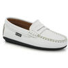 Penny Mocassins, White Printed - Loafers - 2