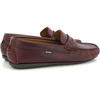 Penny Mocassins, Burgundy Pull Up Leather - Loafers - 4