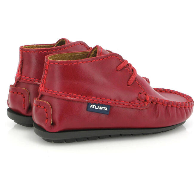 Moccasin Boots, Red Sierra Antik - Boots - 4