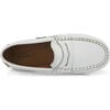 Penny Mocassins, White Printed - Loafers - 5