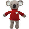 Valentine Koala, Red - Soft Dolls - 1 - thumbnail