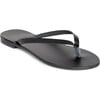 Women's Milos Minimal Flip Flop Sandals, Black - Sandals - 1 - thumbnail