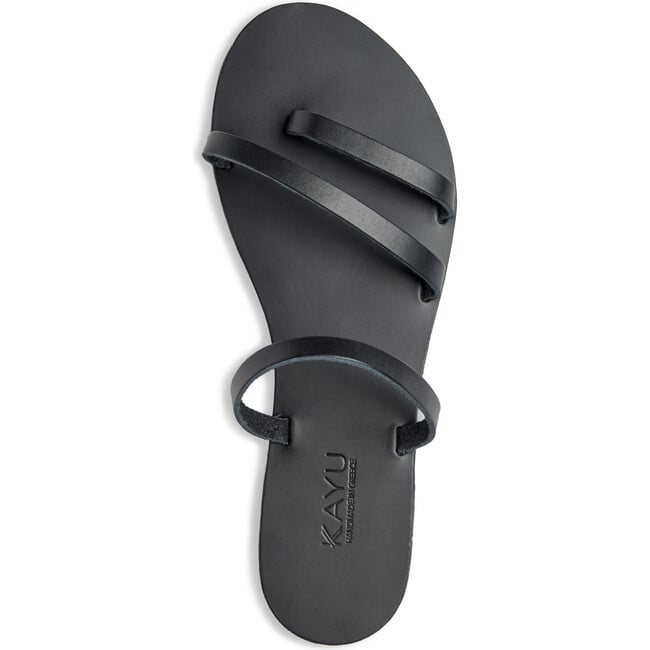 Women's Olympia Delicate 3-Strap Sandals, Black - Sandals - 2