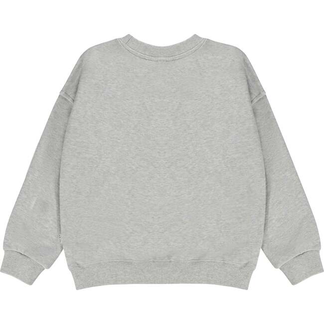 Peace Maxi Sweatshirt, Grey - Sweatshirts - 3