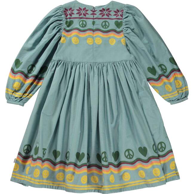 Cilja Cotton Dress, Blue - Dresses - 4