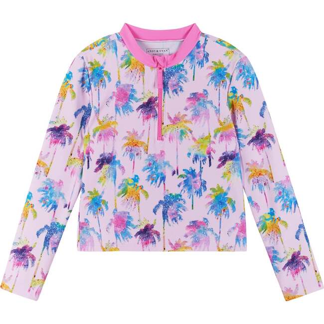 Rashguard Set , Palm Tree Print - Rash Guards - 2
