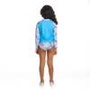 Rashguard Set , Blue Floral Print - Rash Guards - 2
