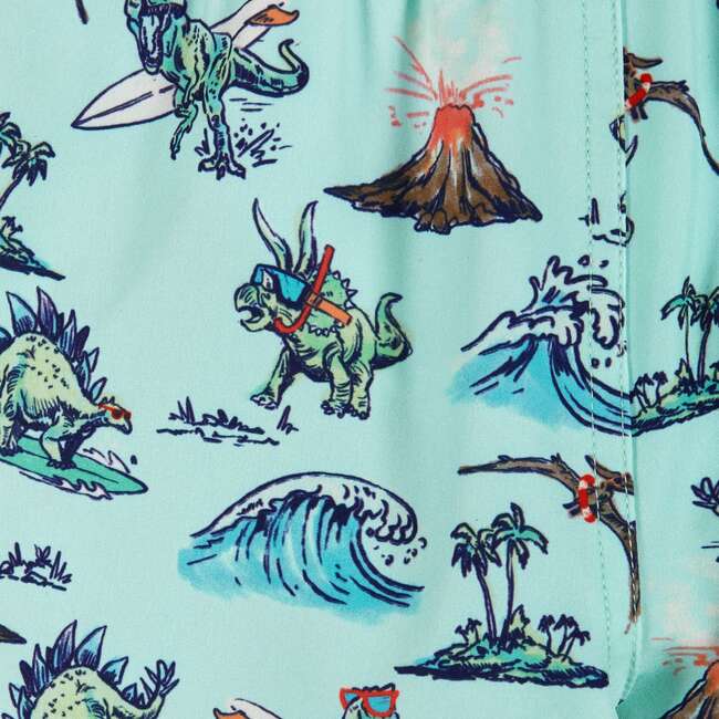 Surfing Dinosaur Boardshort - Swim Trunks - 2