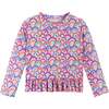 Rainbow Print Long Sleeve Rashguard Set - Rash Guards - 3