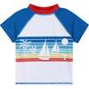 Raglan Rashguard and Boardshort Set , Sailboat Graphic - Rash Guards - 4