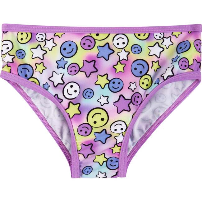 Smiley Face Print Rashguard Set - Rash Guards - 4