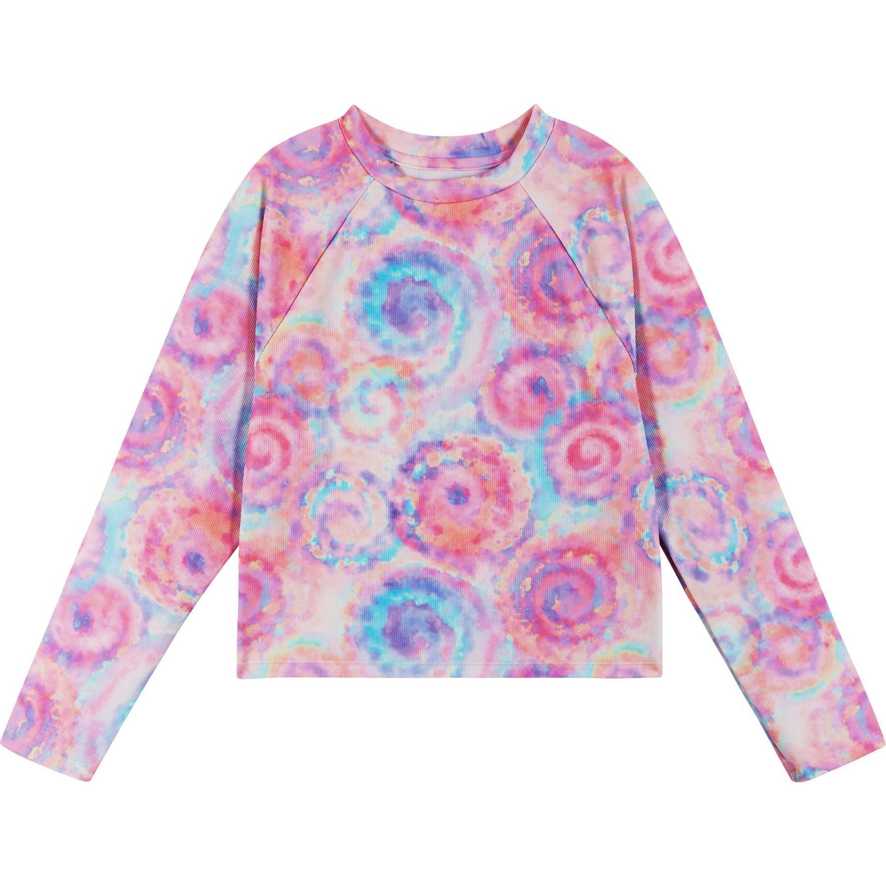 Pink Tie Dye Rashguard - Rash Guards - 1