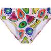 Pink Fruit Print Bikini - Two Pieces - 3