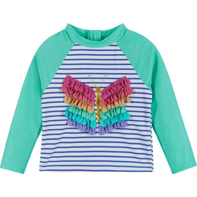 Infant Butterfly Applique Rashguard Set - Rash Guards - 3