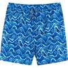 Comfort Stretch Lined Boardshort , Tie Dye Palm Tree (Size 8-16 Years) - Swim Trunks - 1 - thumbnail