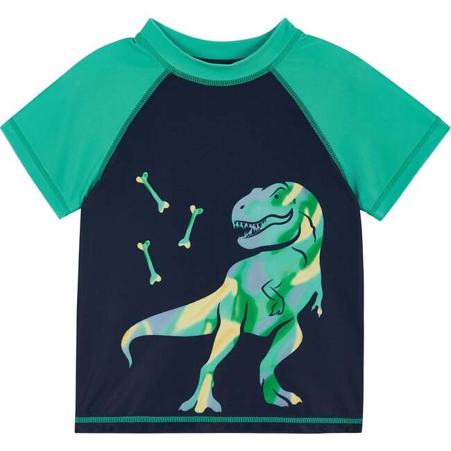 Infant Raglan Rashguard and Boardshort , Dinosaur Graphic - Rash Guards - 3