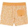Comfort Stretch Lined Boardshort , Geometric Print (4-12 Years) - Swim Trunks - 2