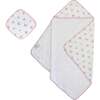 Hooded Towel Set, Butterfly - Bath Towels - 1 - thumbnail
