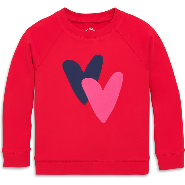 Double Heart Sweatshirt, Lollipop Gumball